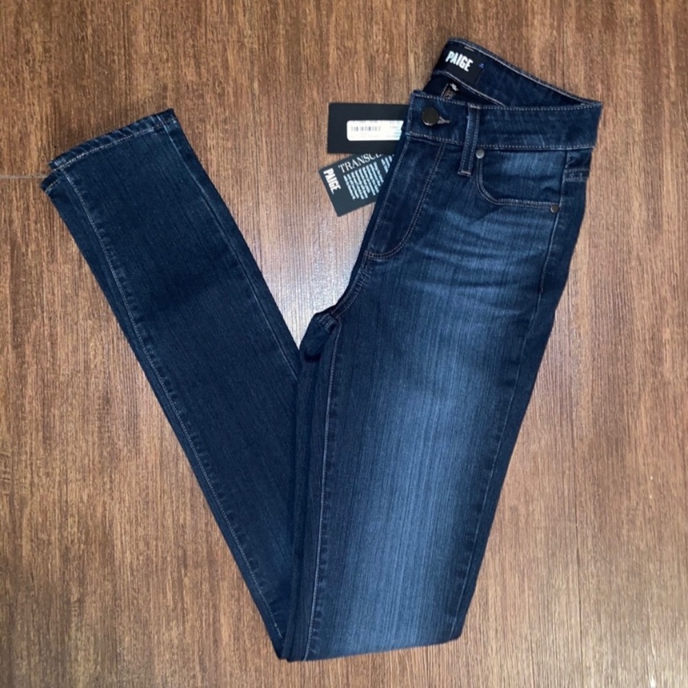 PAIGE | Transcend High Rise Leggy Ultra Jean - Picture 3 of 10